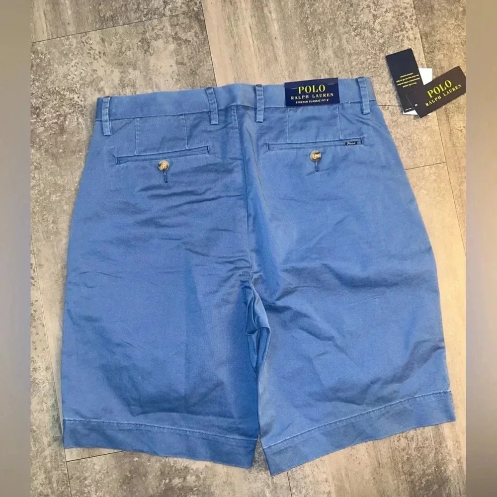 Polo Ralph Lauren Stretch Classic Fit Chino Shorts 9” Inseam